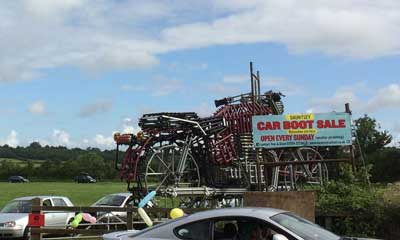 Car Boot Sign